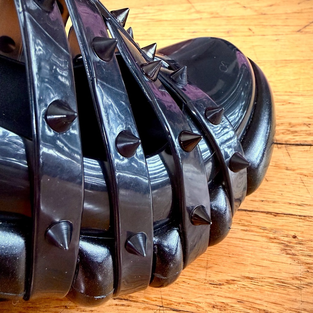 Melissa x Jean Paul Gaultier Punk Love Pump Heels NIB Size 10 Rare - Picture 4 of 12